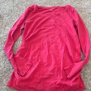🟢10/$10 - BumpStart Vibrant Pink Long Sleeve Tee